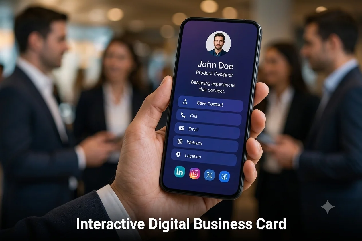 Interactive Digital Business Card