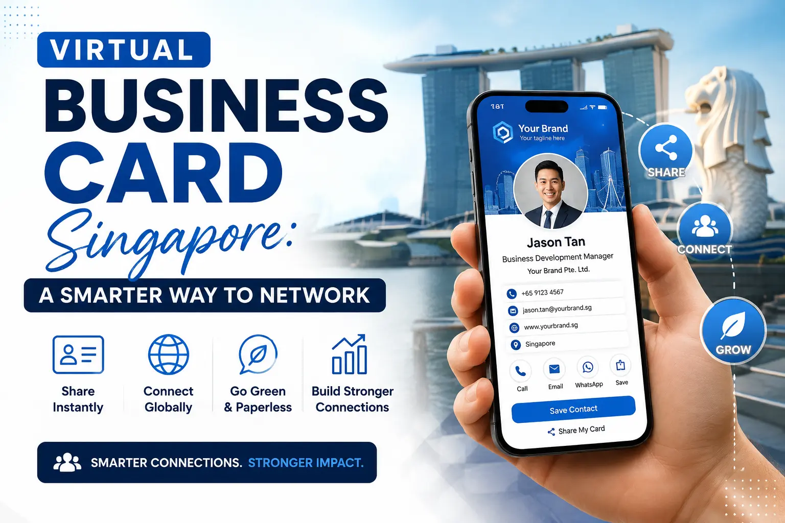 Virtual Business Card Singapore